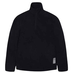 NWT RAINS Men’s Fleece Half Zip Black in Size XL (Unisex) MSRP $110